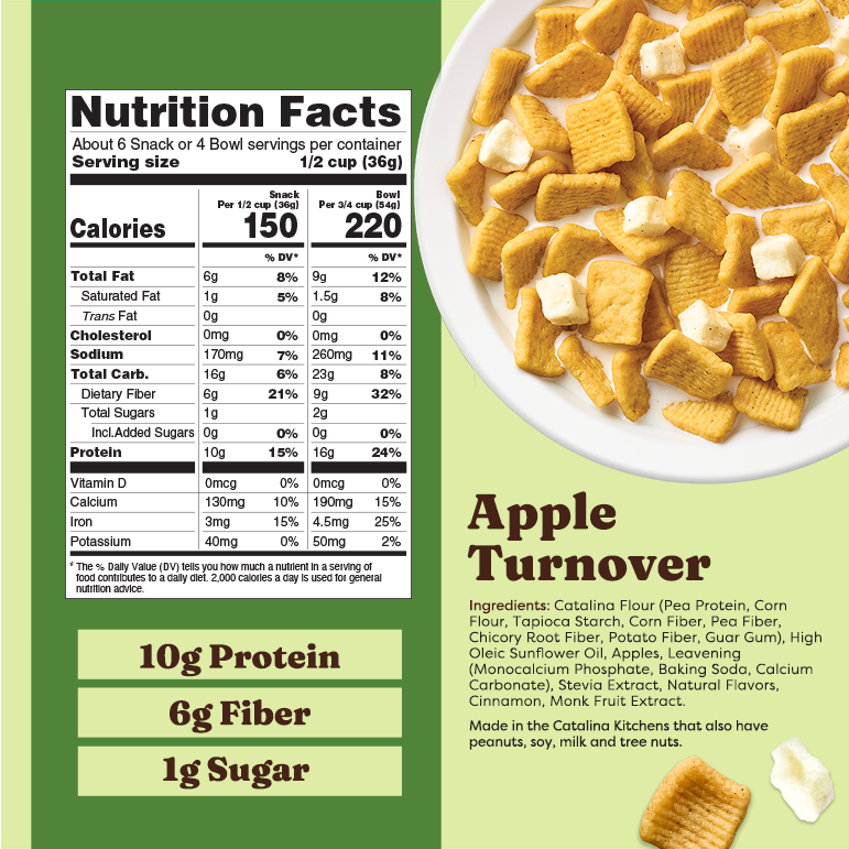 Apple Turnover with Apples Cereal - Fresh Style