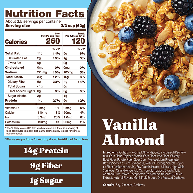 Vanilla Almond Granola - Simple Use