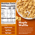 Maple Waffle Cereal - Simple Use