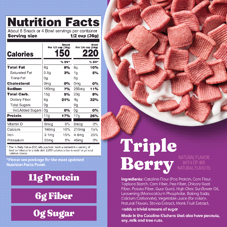 Triple Berry Blast Cereal - Soft Glow