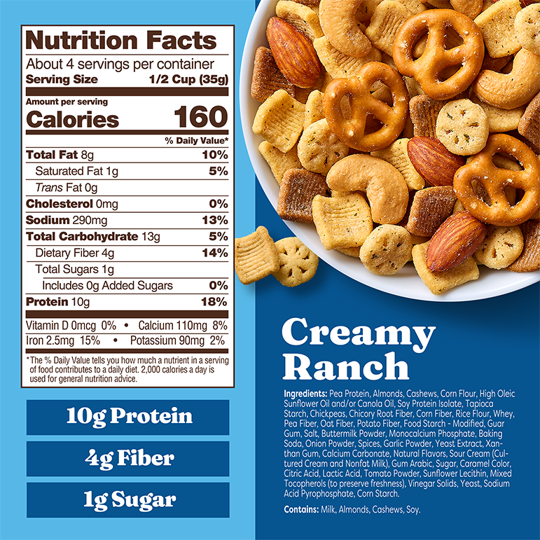 Creamy Ranch Snack Mix - Premium Choice
