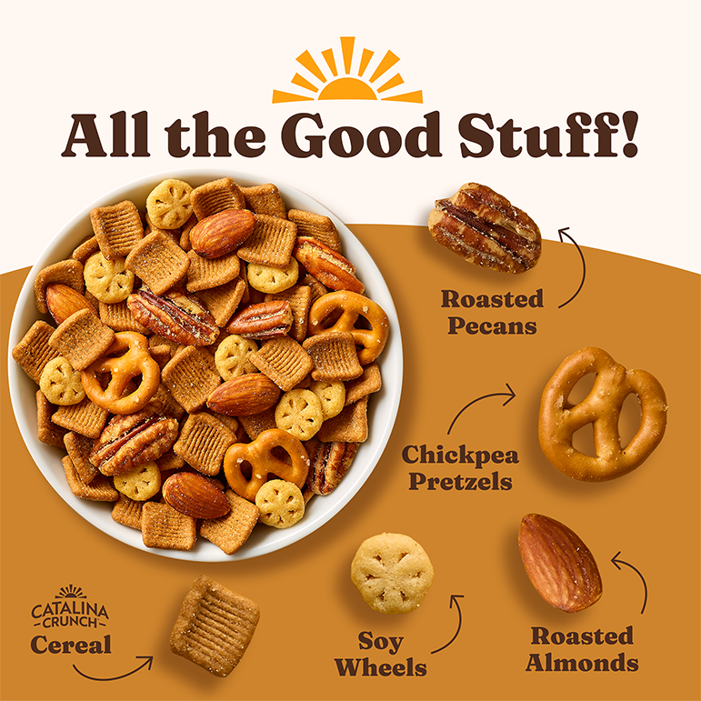 Honey Mustard Snack Mix - Soft Pick