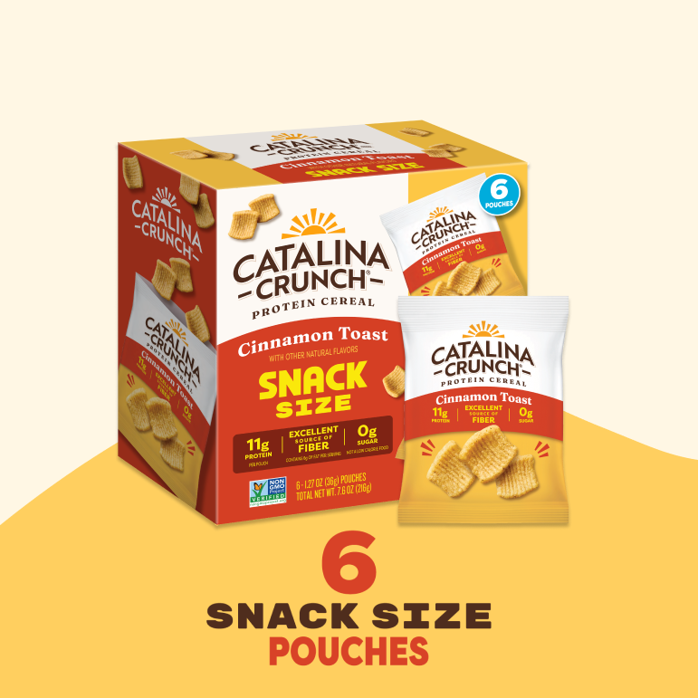 Cinnamon Toast Snack Size Cereal Multipack - Soft Pick