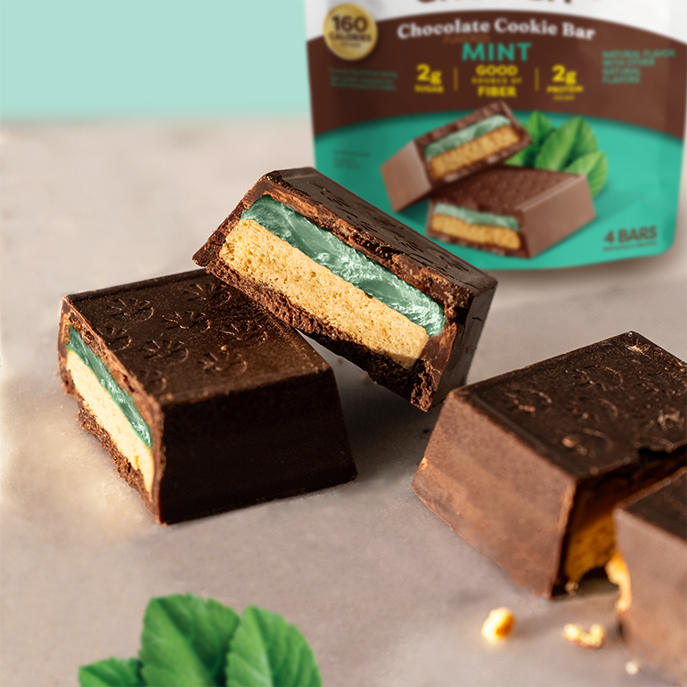 Mint Chocolate Cookie Bars - Daily Pick
