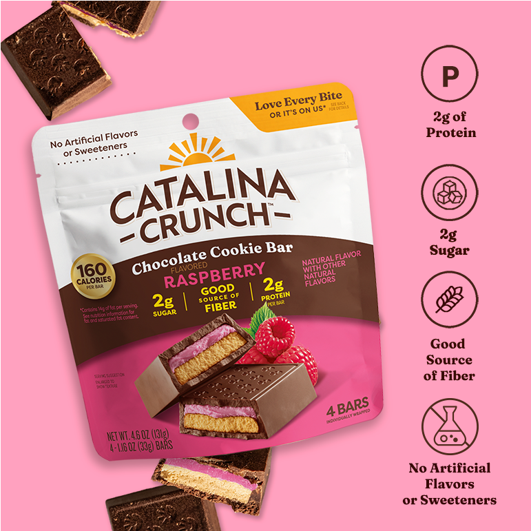 Raspberry Chocolate Cookie Bars - Daily Pick