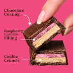 Raspberry Chocolate Cookie Bars - Fresh Ready