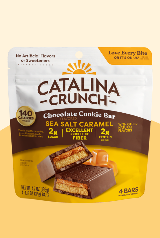 Sea Salt Caramel Chocolate Cookie Bars - Daily Pick