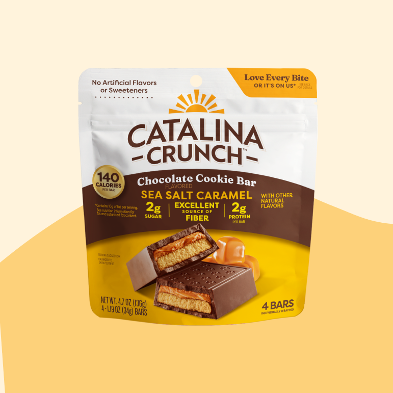 Sea Salt Caramel Chocolate Cookie Bars - Daily Pick