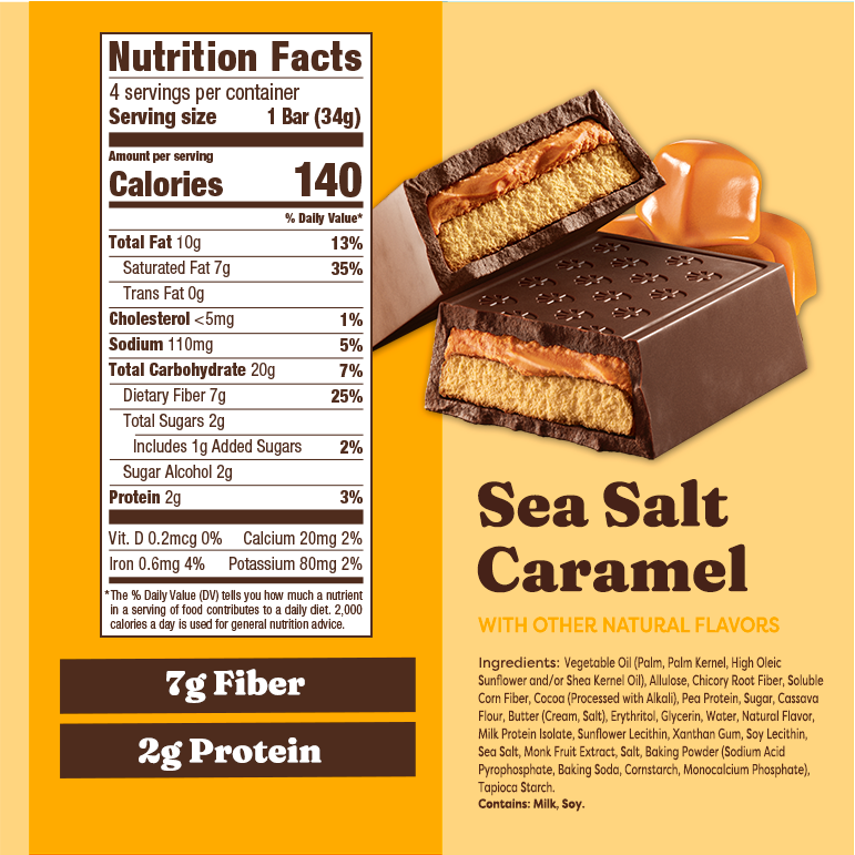 Sea Salt Caramel Chocolate Cookie Bars - Daily Pick