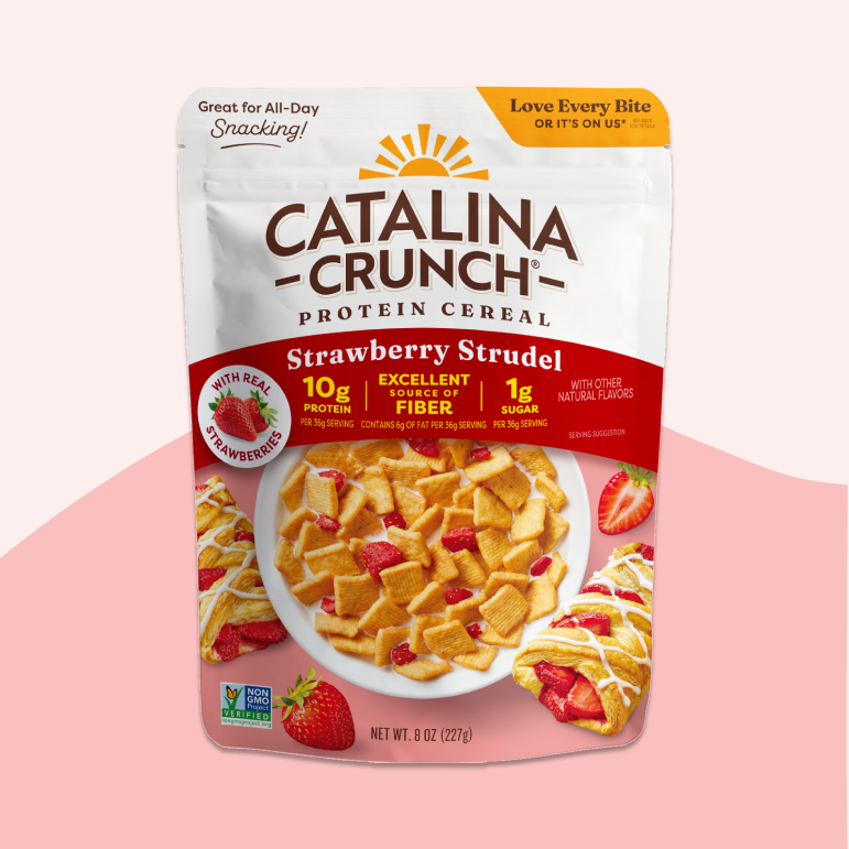 Strawberry Strudel with Strawberries Cereal - Active Ready
