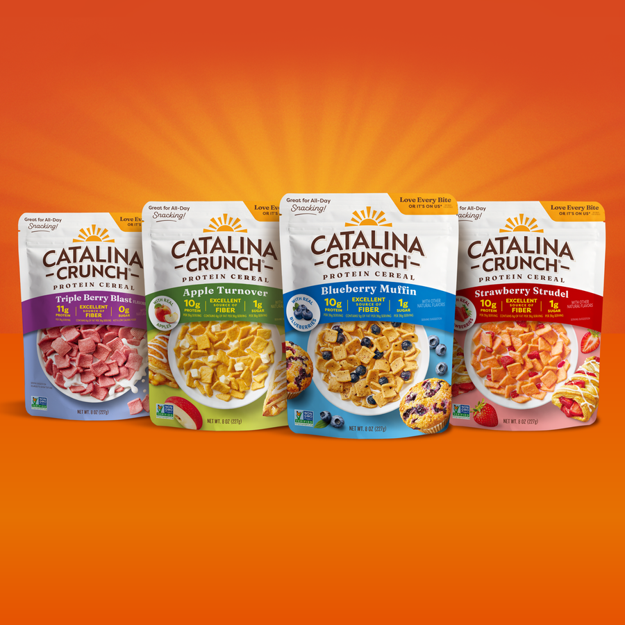 Fruit Flavors Cereal Bundle - Expressive Iconic Cereal Assortment